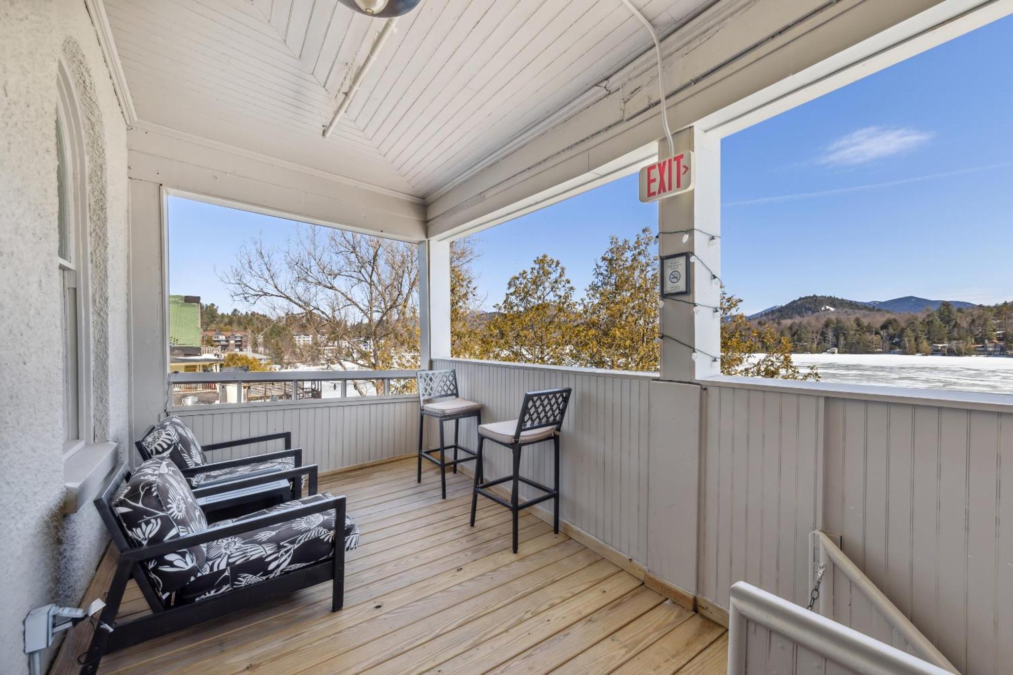 The Haus On Mirror Lake Lake Placid Camera foto